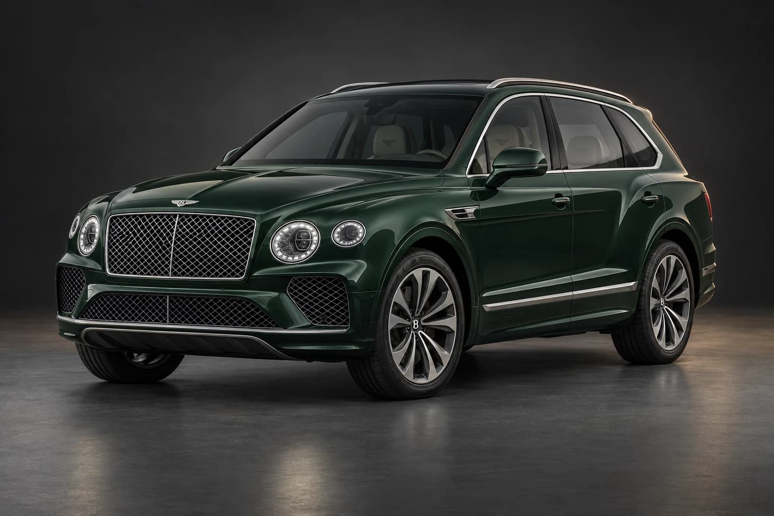 AI-generated catalog study of the Bentley Bentayga