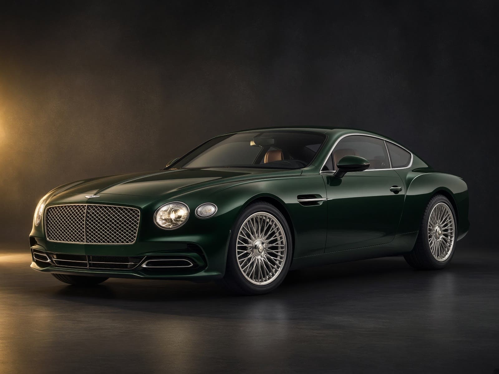 AI-generated catalog study of the Bentley Continental GT