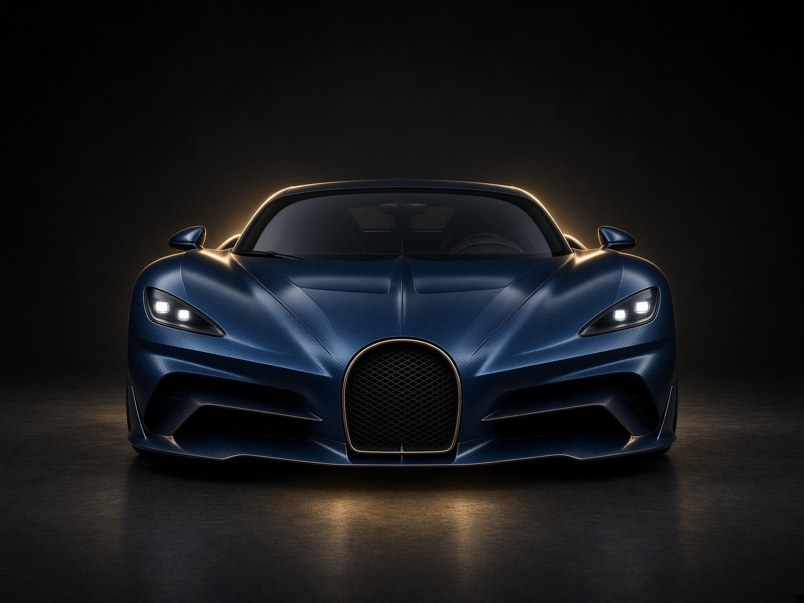 AI-generated catalog study of the Bugatti Chiron