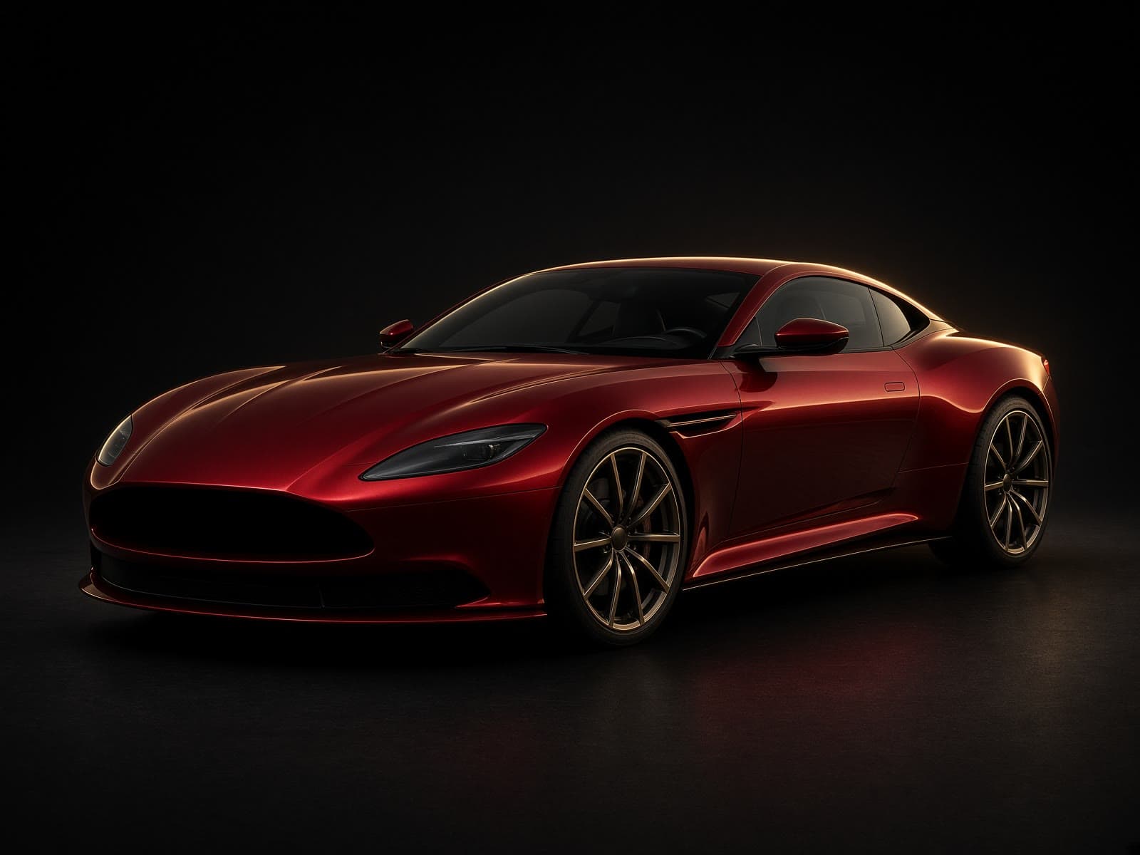 AI-generated catalog study of the Ferrari Roma
