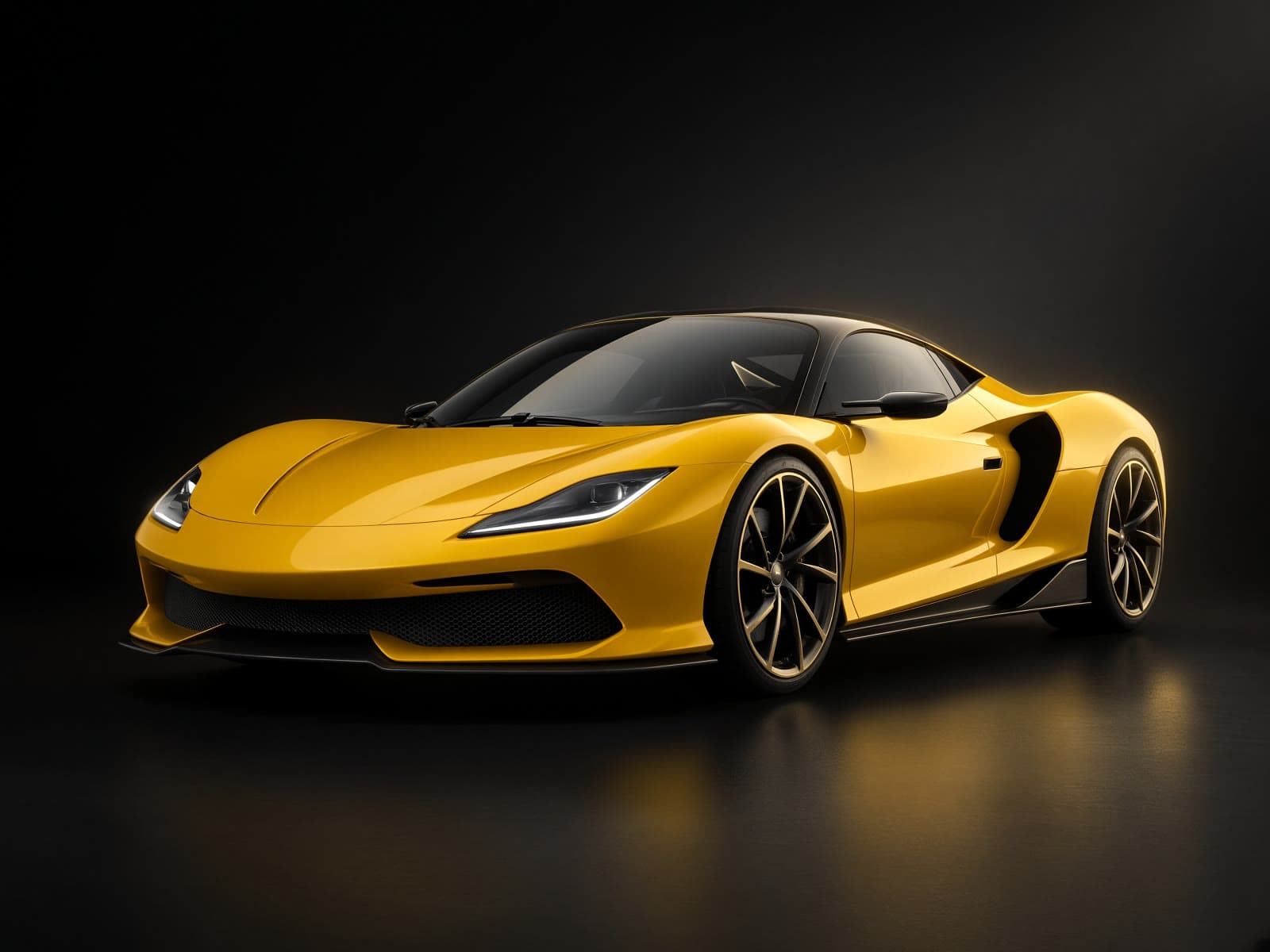 AI-generated catalog study of the Lotus Emira