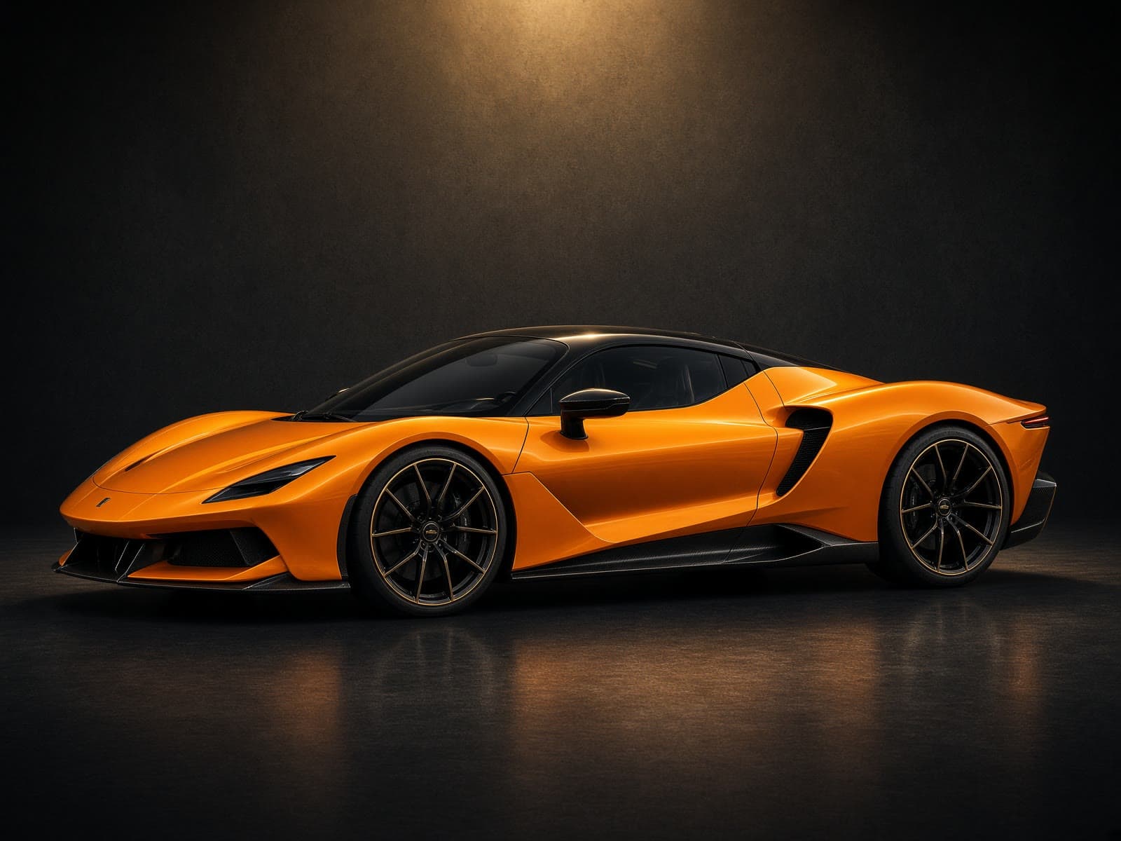 AI-generated catalog study of the McLaren Artura