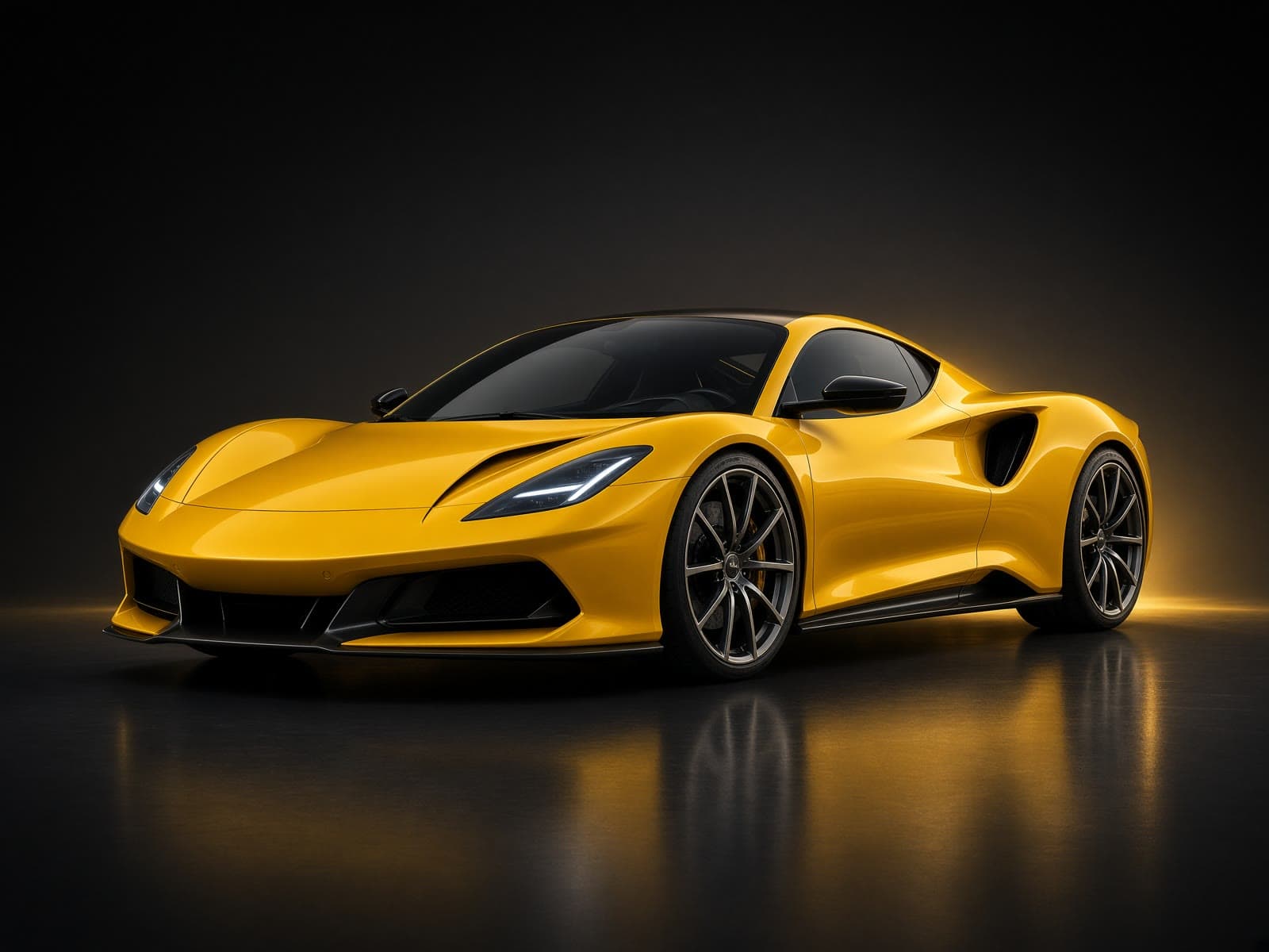 AI-generated catalog study of the Porsche 718 Cayman