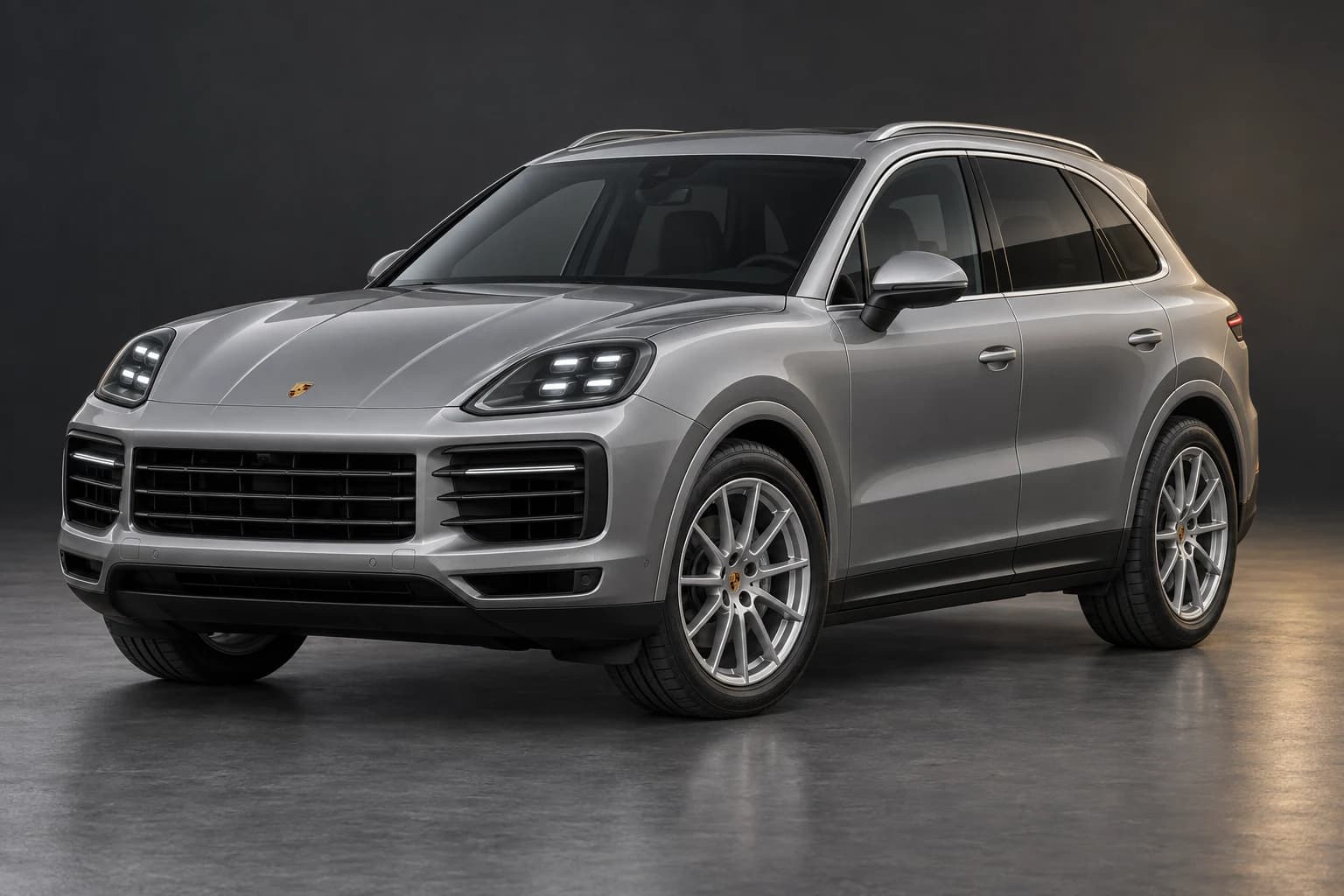 AI-generated catalog study of the Porsche Cayenne