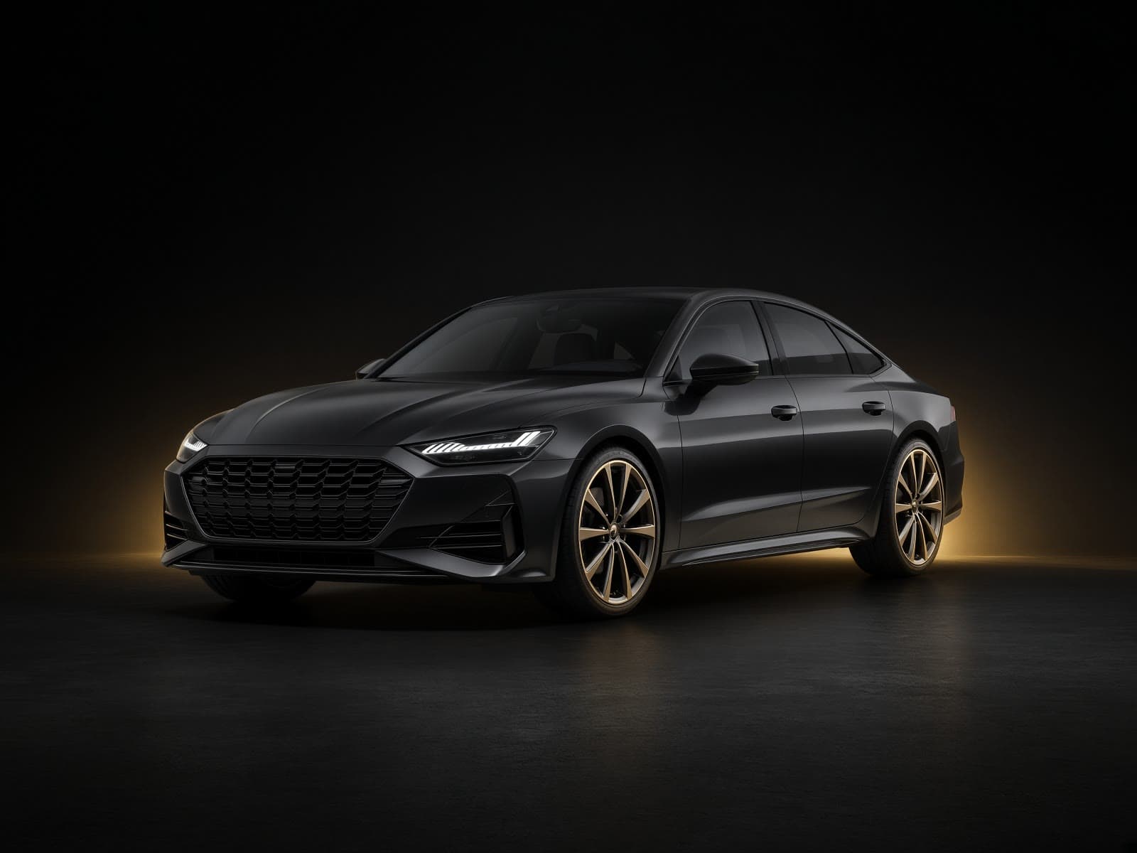 AI-generated catalog study of the Porsche Panamera