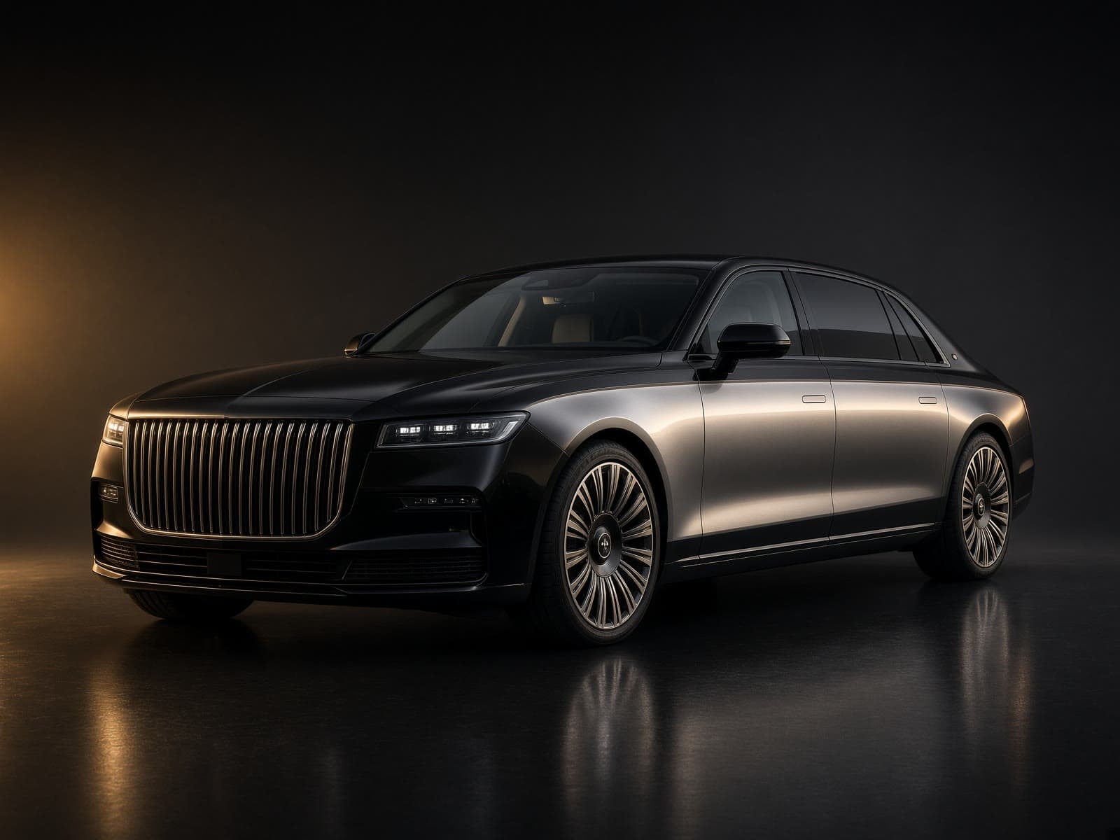 AI-generated catalog study of the Rolls-Royce Phantom