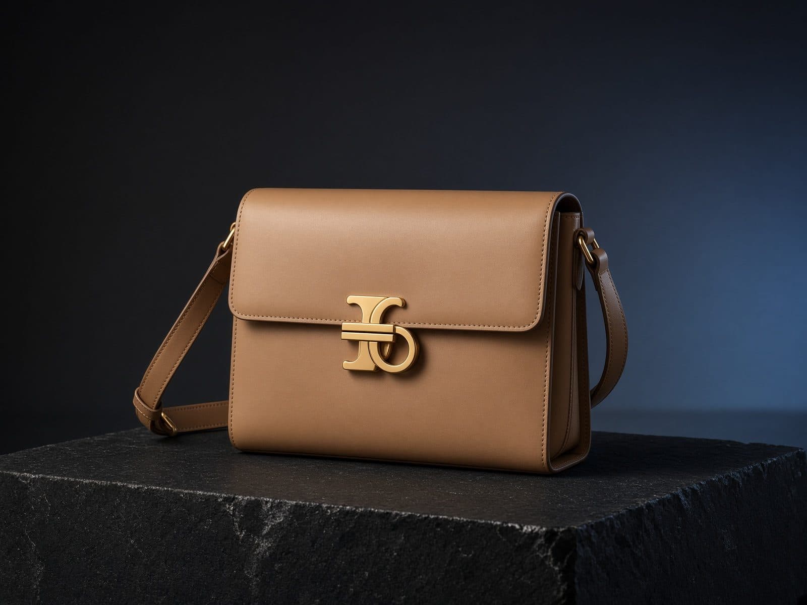AI-generated catalog study of the Celine Triomphe Medium