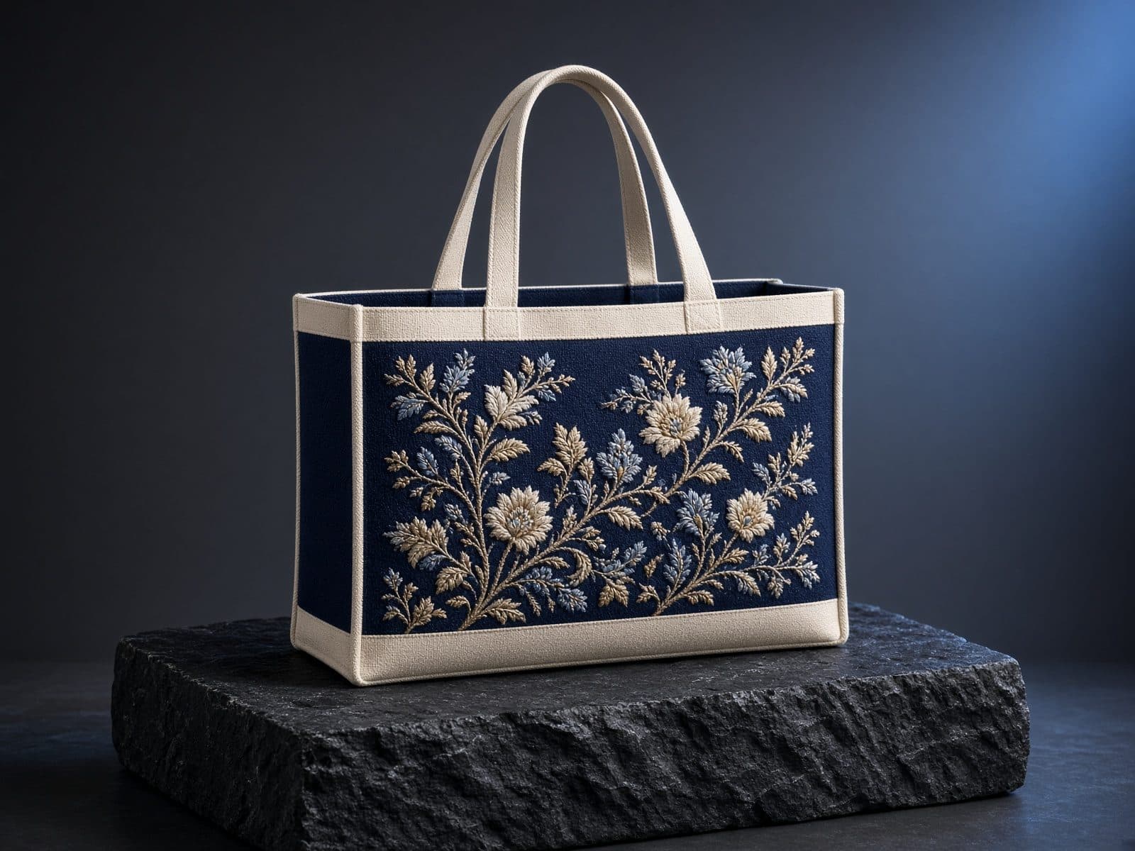AI-generated catalog study of the Dior Book Tote Medium