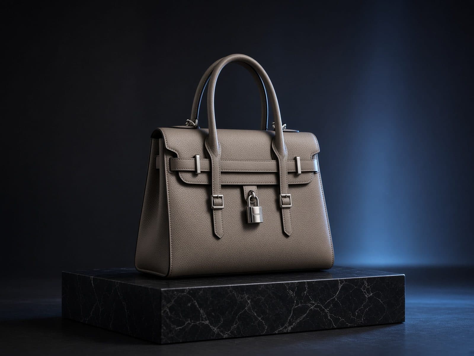 AI-generated catalog study of the Hermès Birkin 25