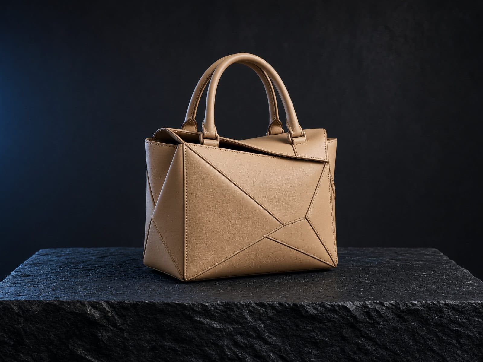 AI-generated catalog study of the Loewe Puzzle Small