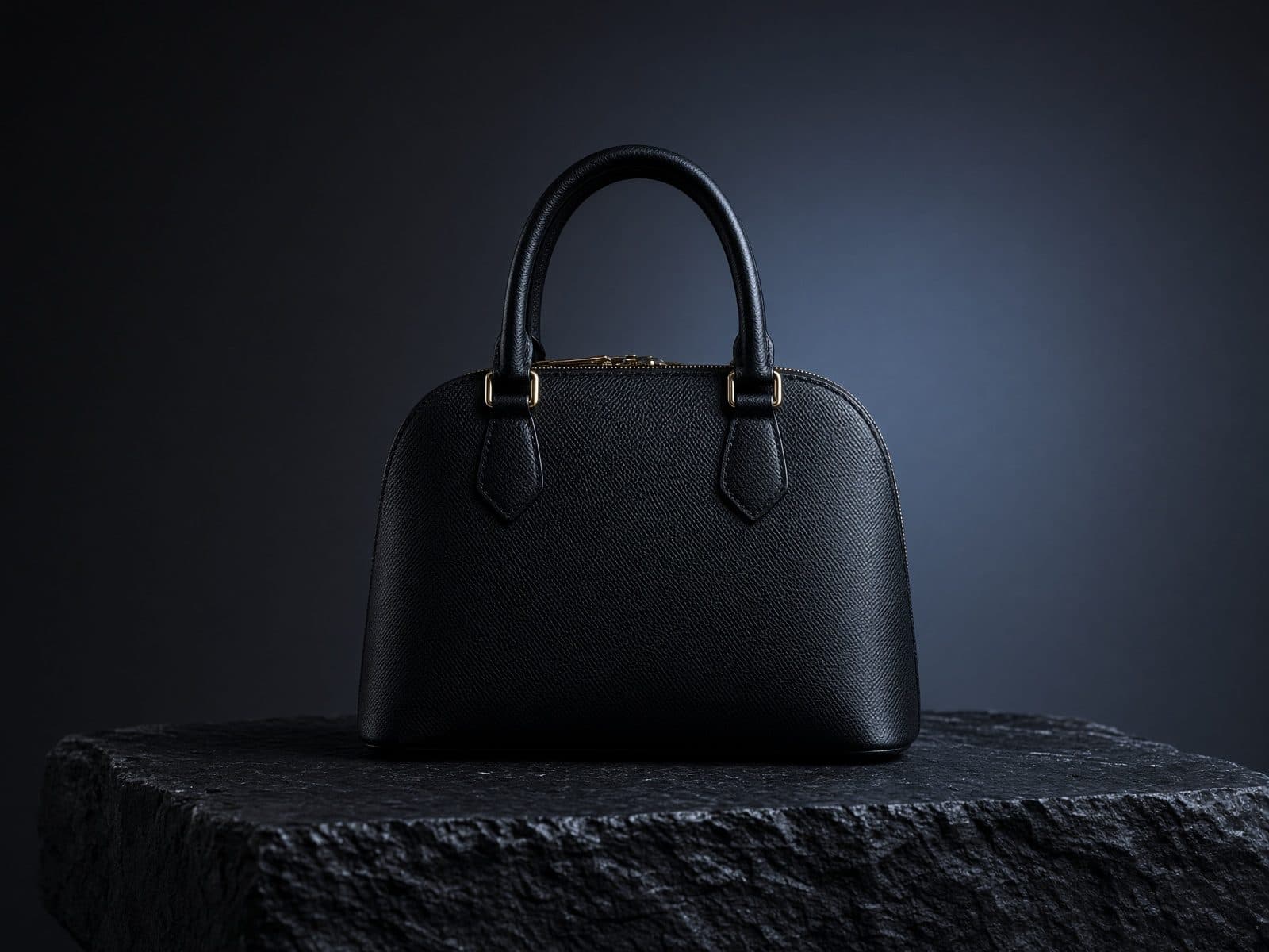 AI-generated catalog study of the Louis Vuitton Alma BB