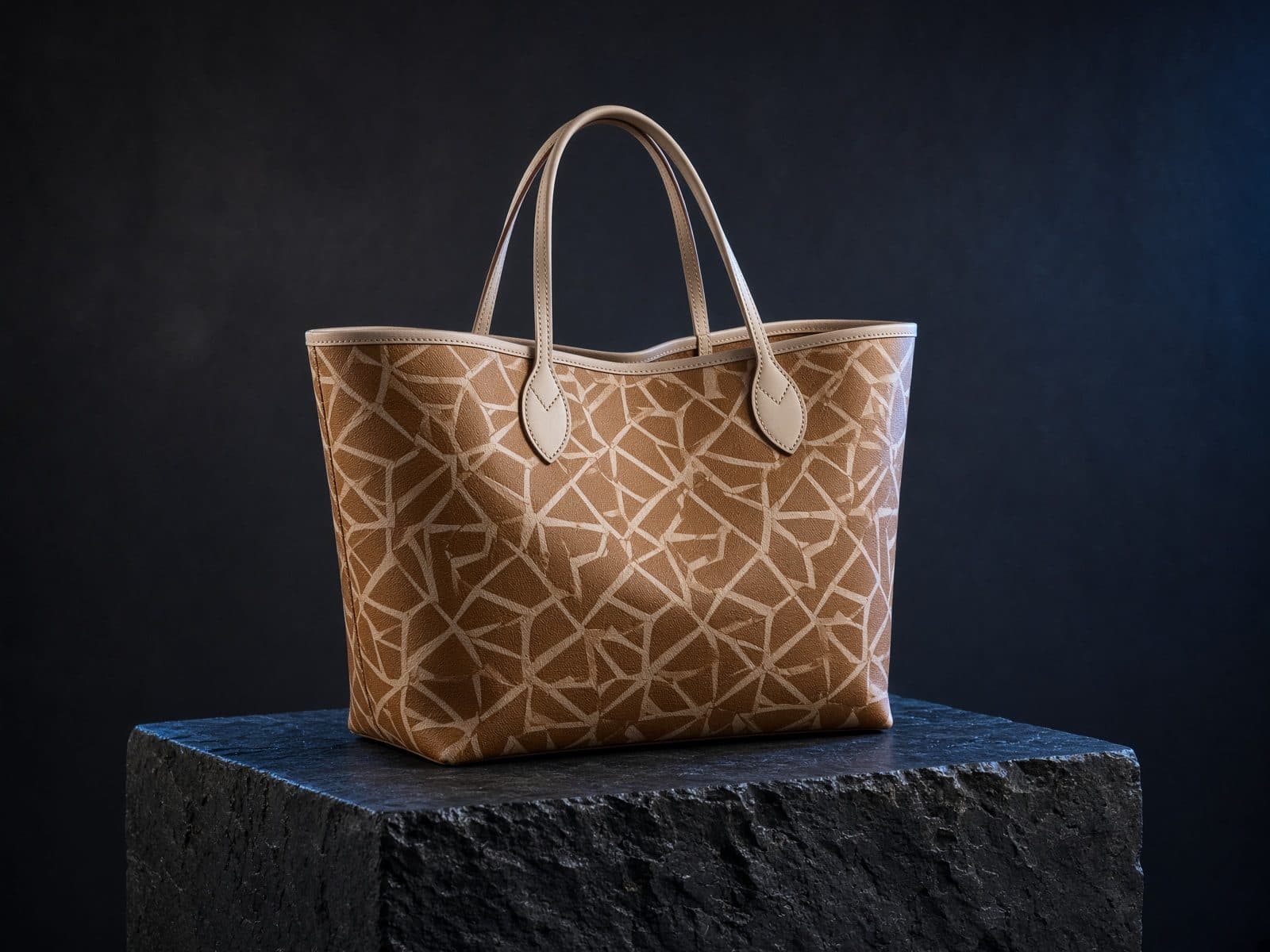 AI-generated catalog study of the Louis Vuitton Neverfull MM