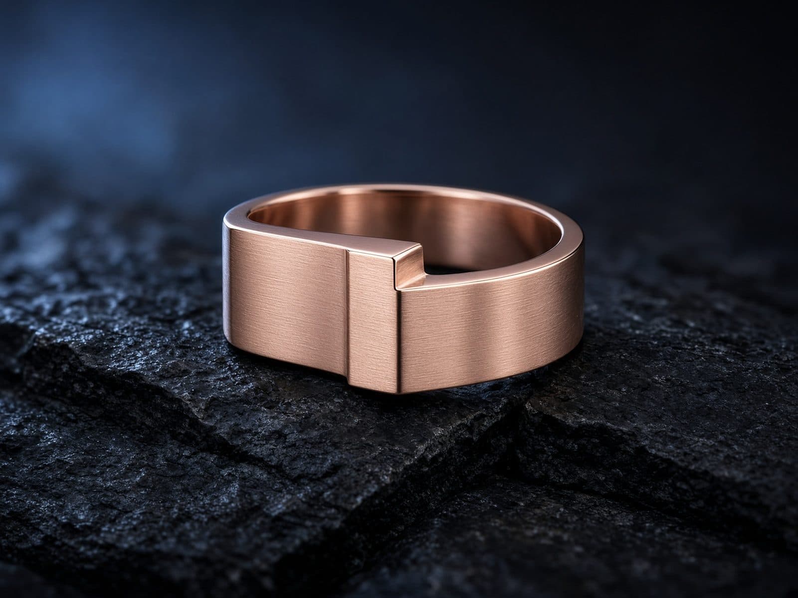 AI-generated catalog study of the Tiffany & Co. T1 Ring