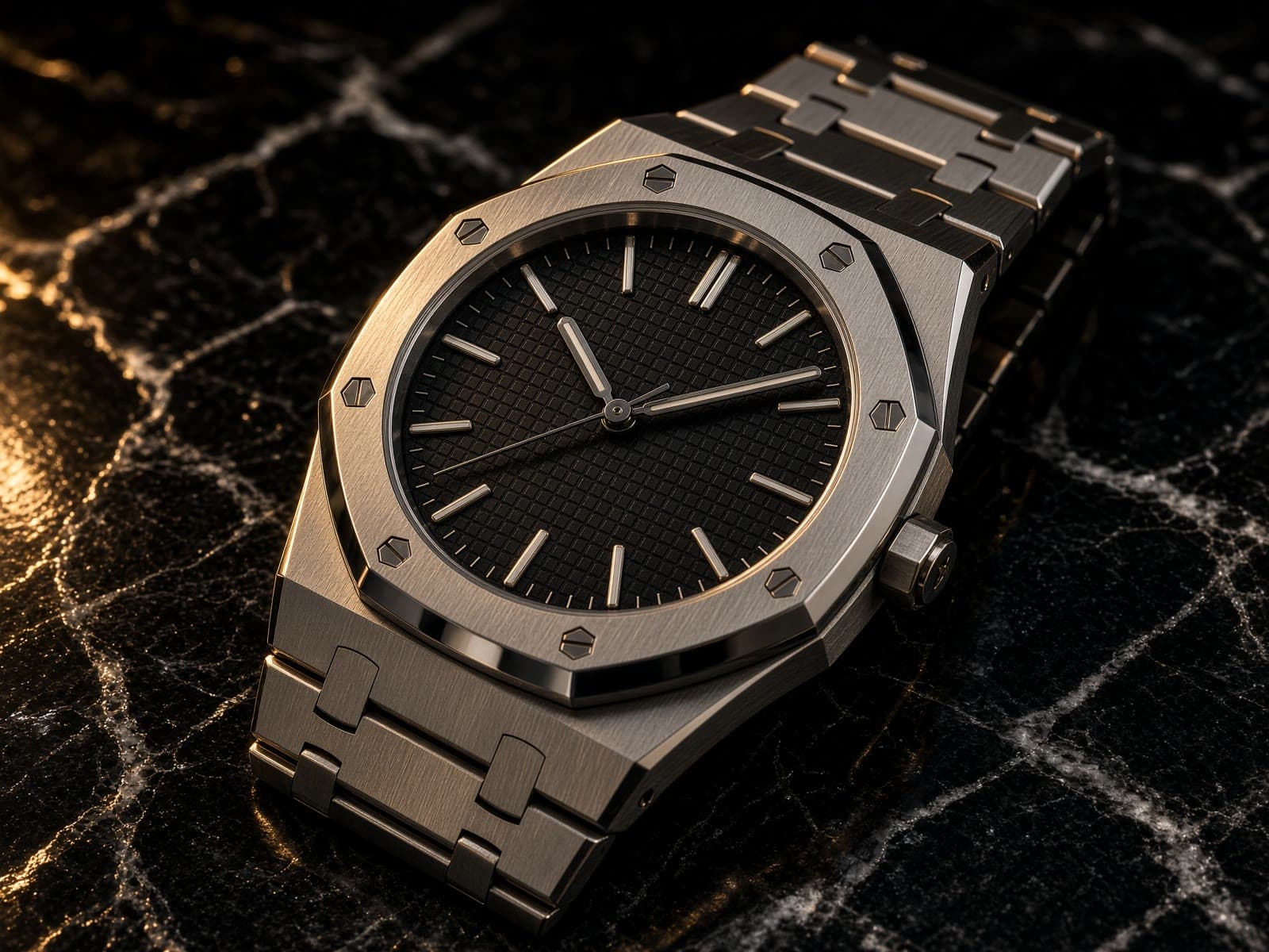AI-generated catalog study of the Audemars Piguet Royal Oak Selfwinding