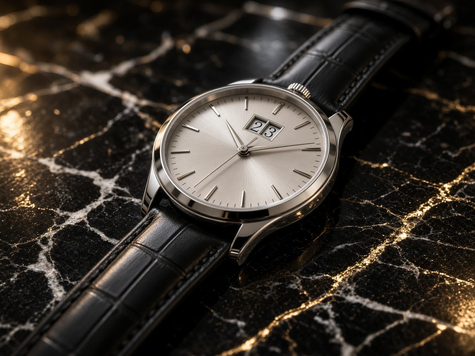 AI-generated catalog study of the A. Lange & Söhne Lange 1