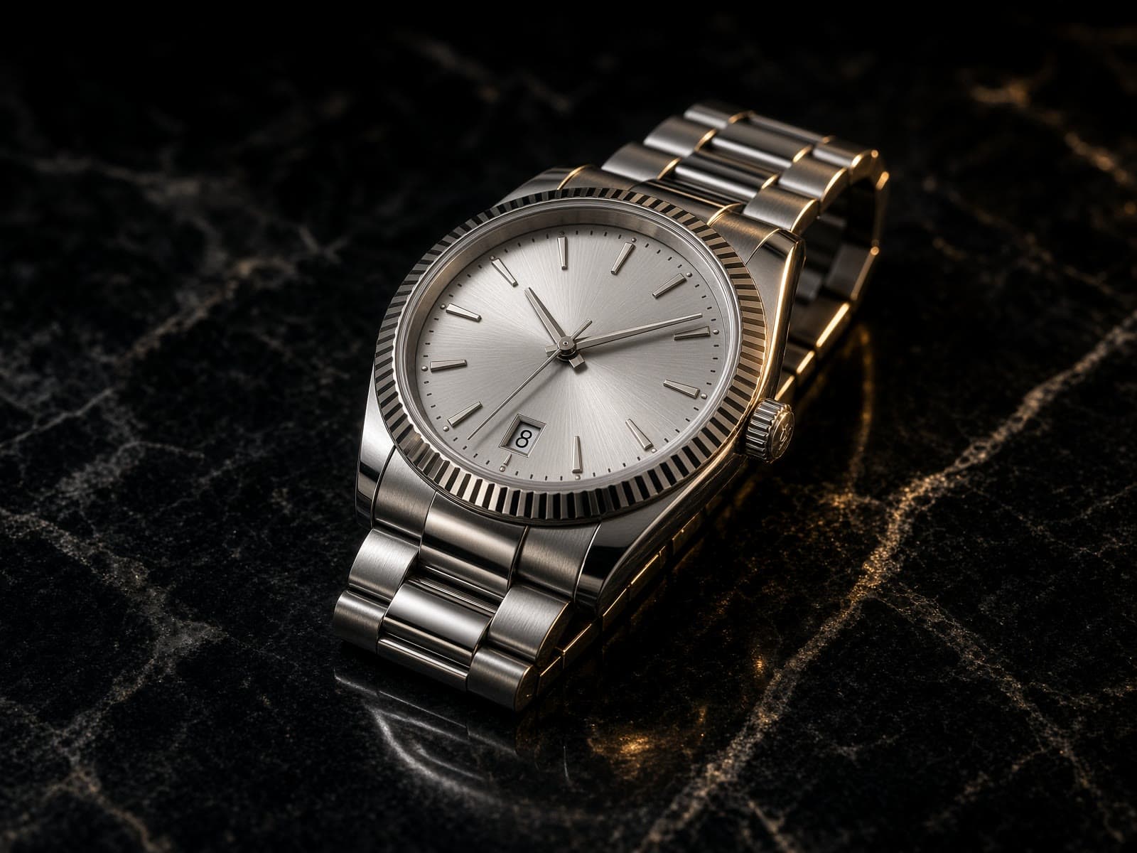 AI-generated catalog study of the Rolex Datejust 41