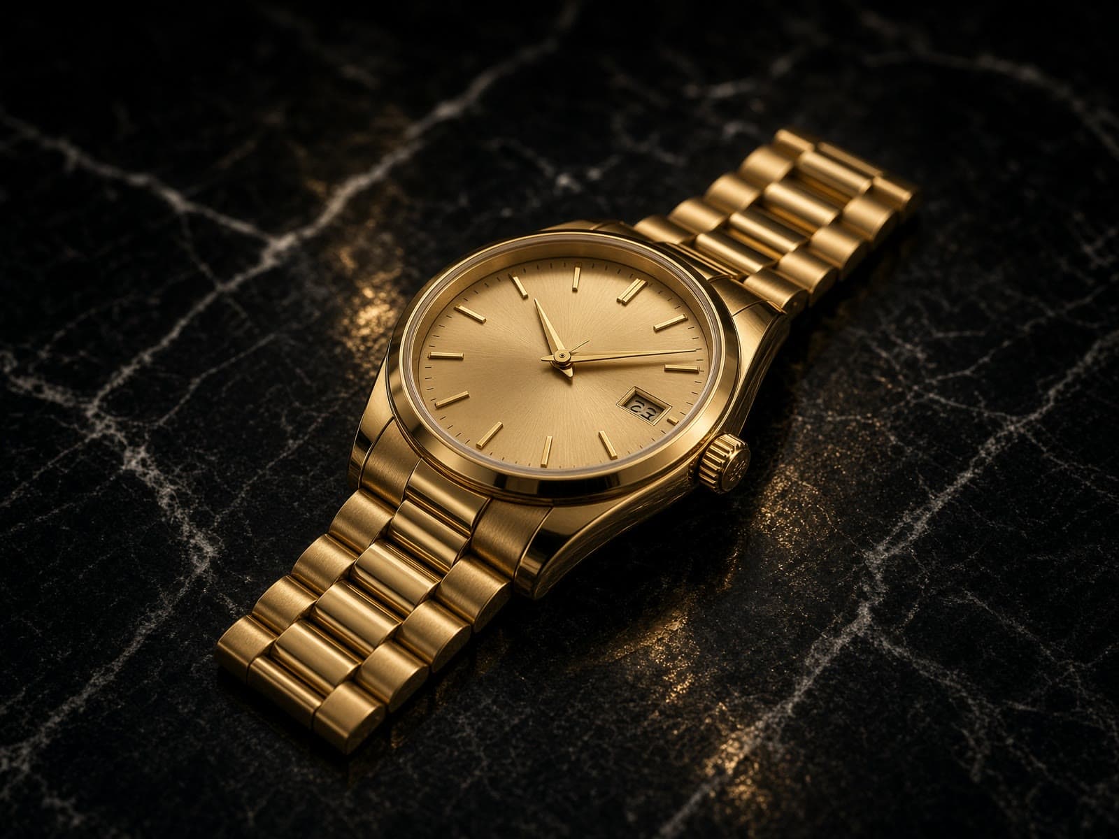 AI-generated catalog study of the Rolex Day-Date 40