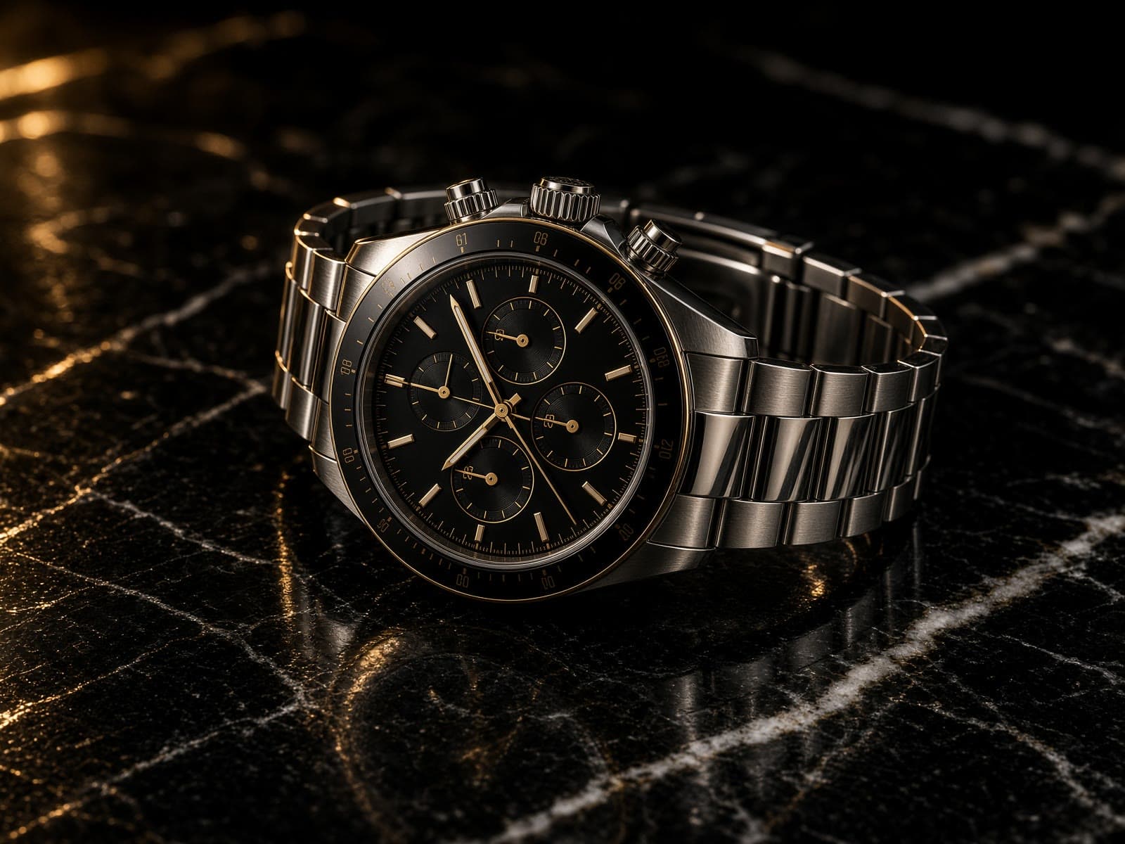 AI-generated catalog study of the TAG Heuer Carrera Chronograph
