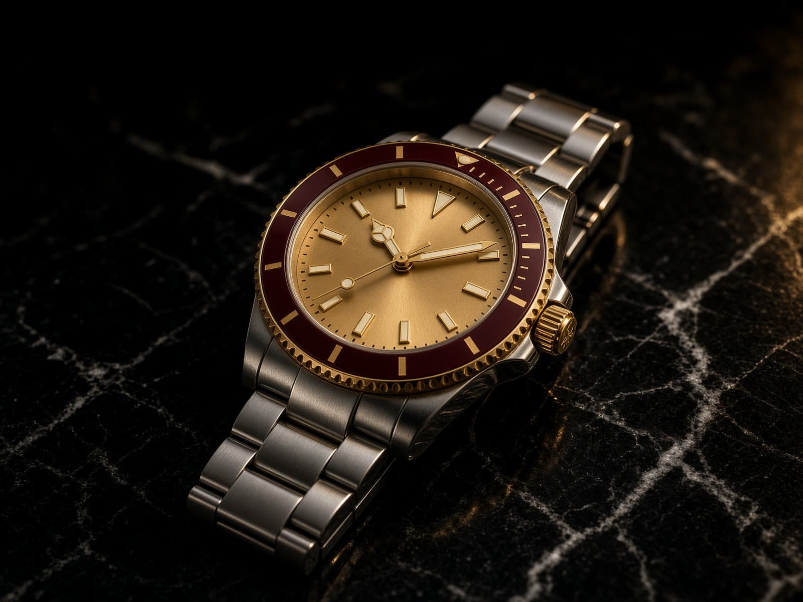 AI-generated catalog study of the Tudor Black Bay 58