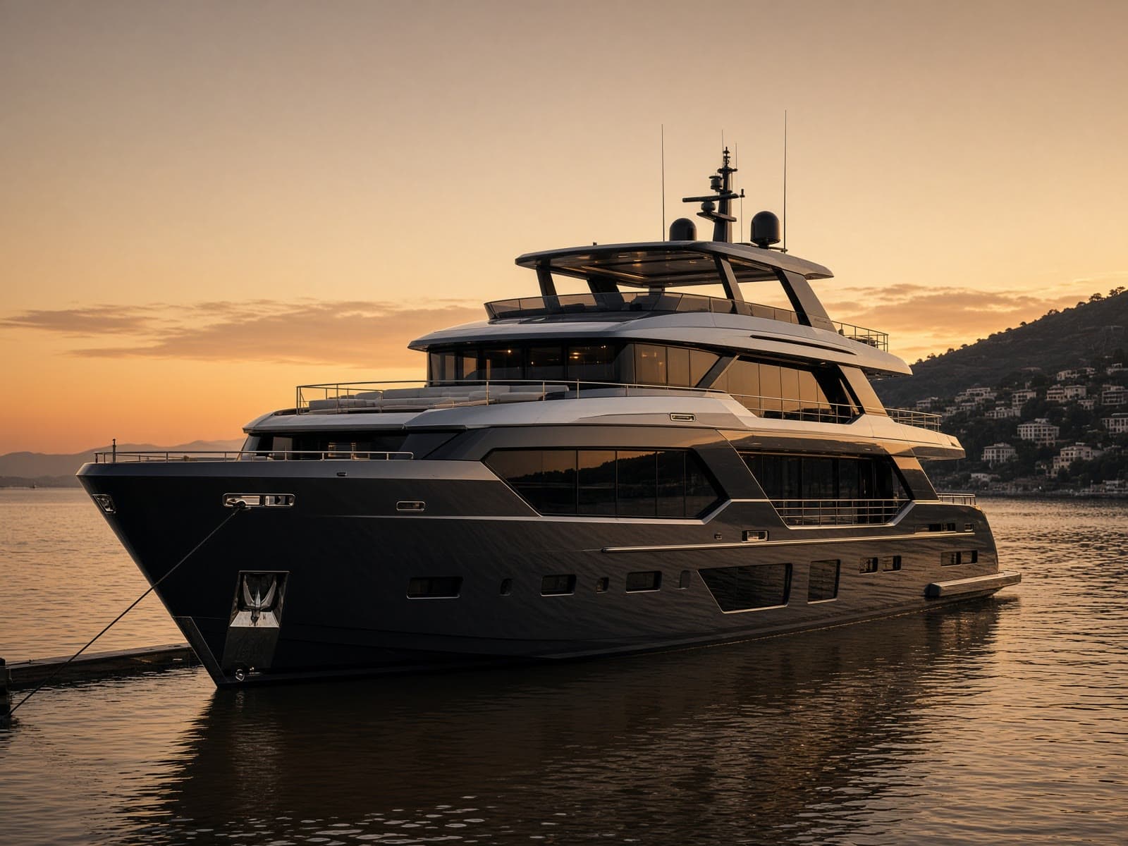 AI-generated catalog study of the Azimut Grande 27M