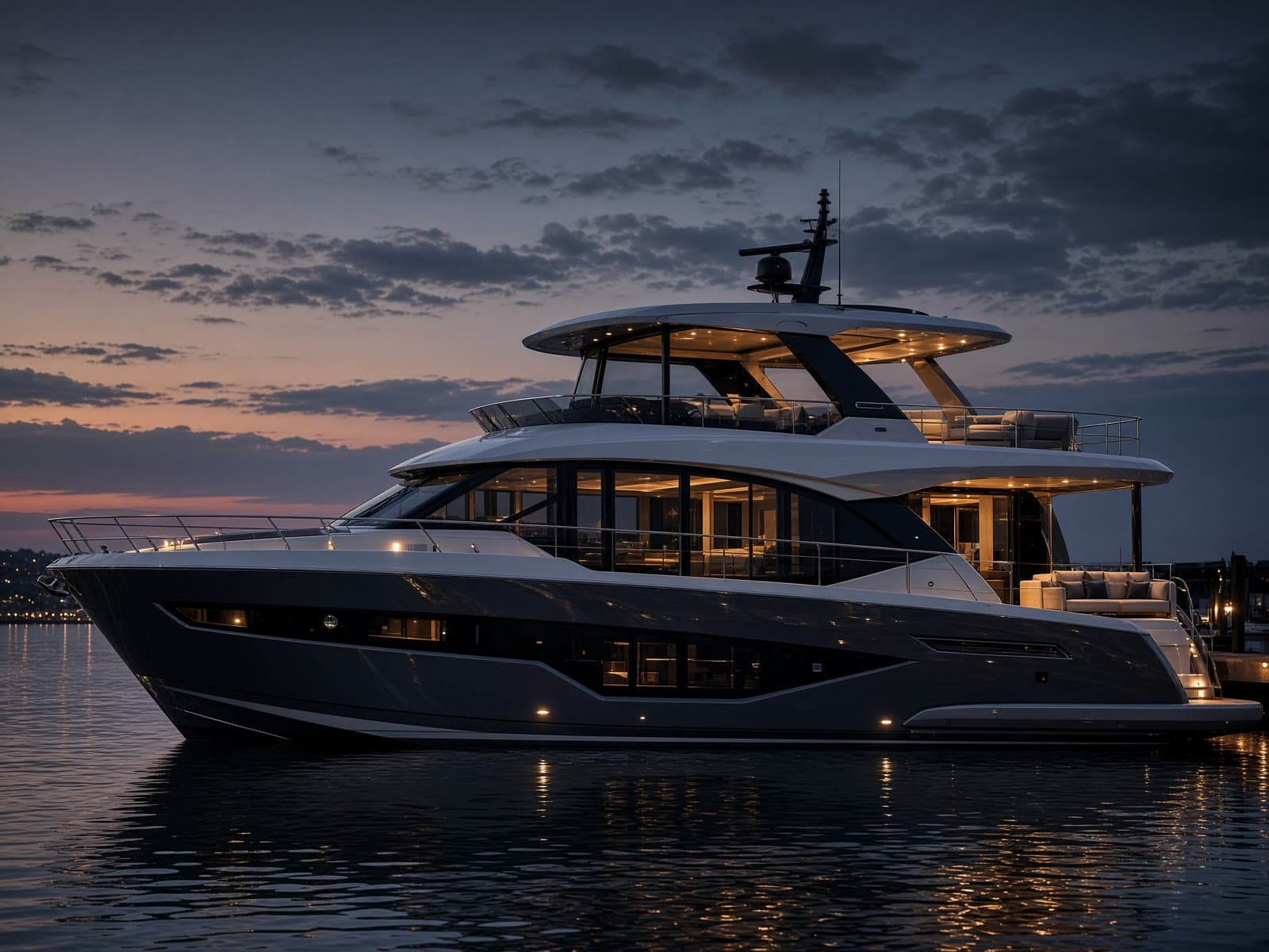 AI-generated catalog study of the Galeon 500 Fly