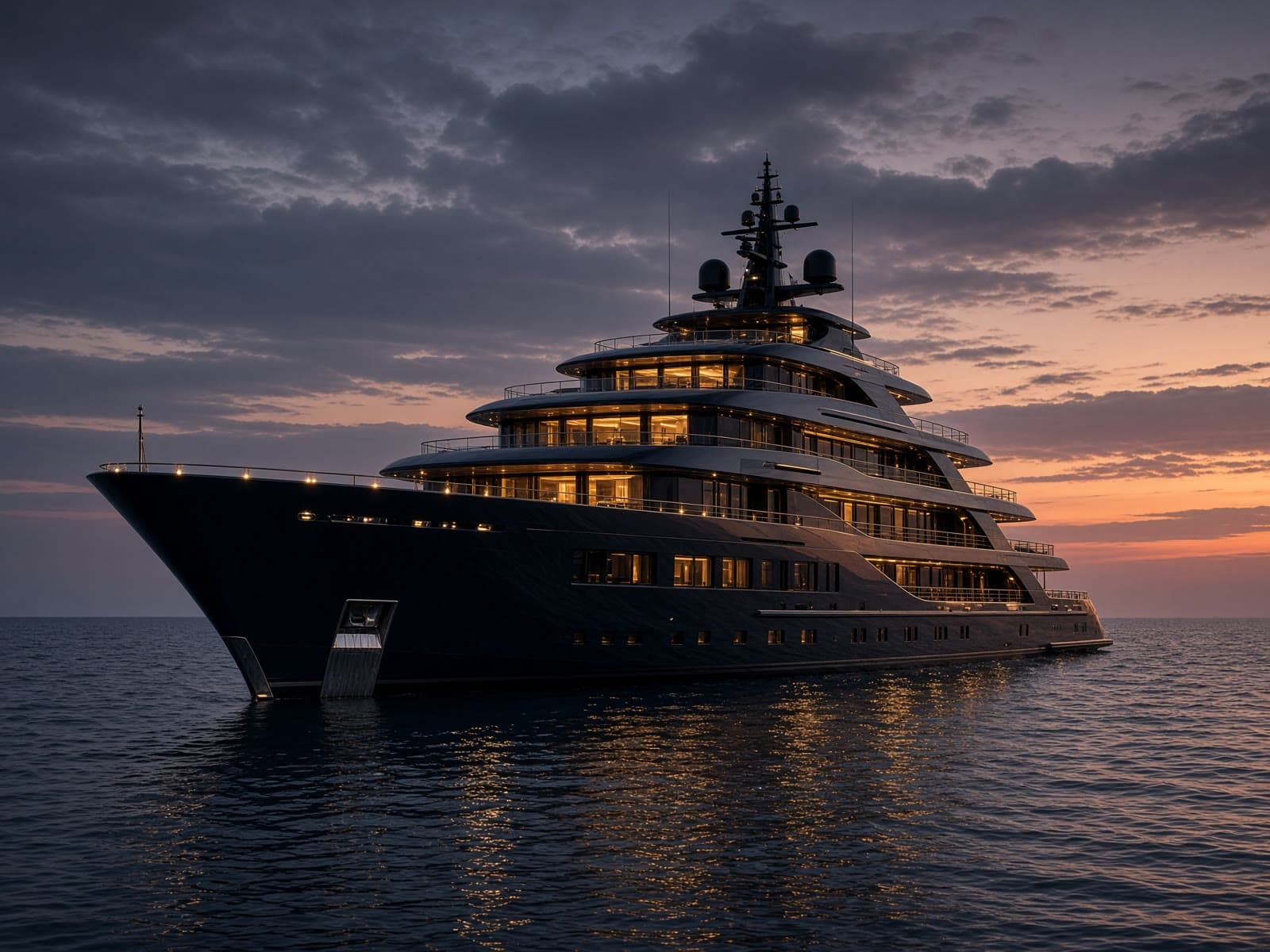 AI-generated catalog study of the Oceanco 90m Custom